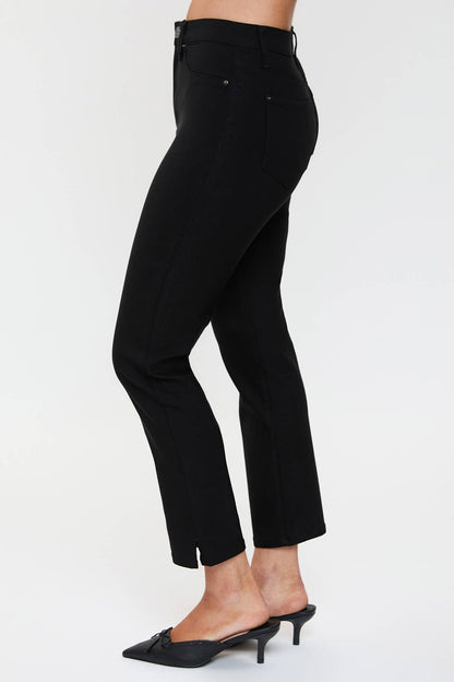 High Rise Hyperstretch Cropped Straight Pants-P041231