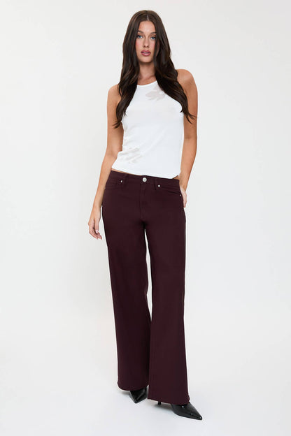 Hyperstretch High Rise Wide Leg-P183031