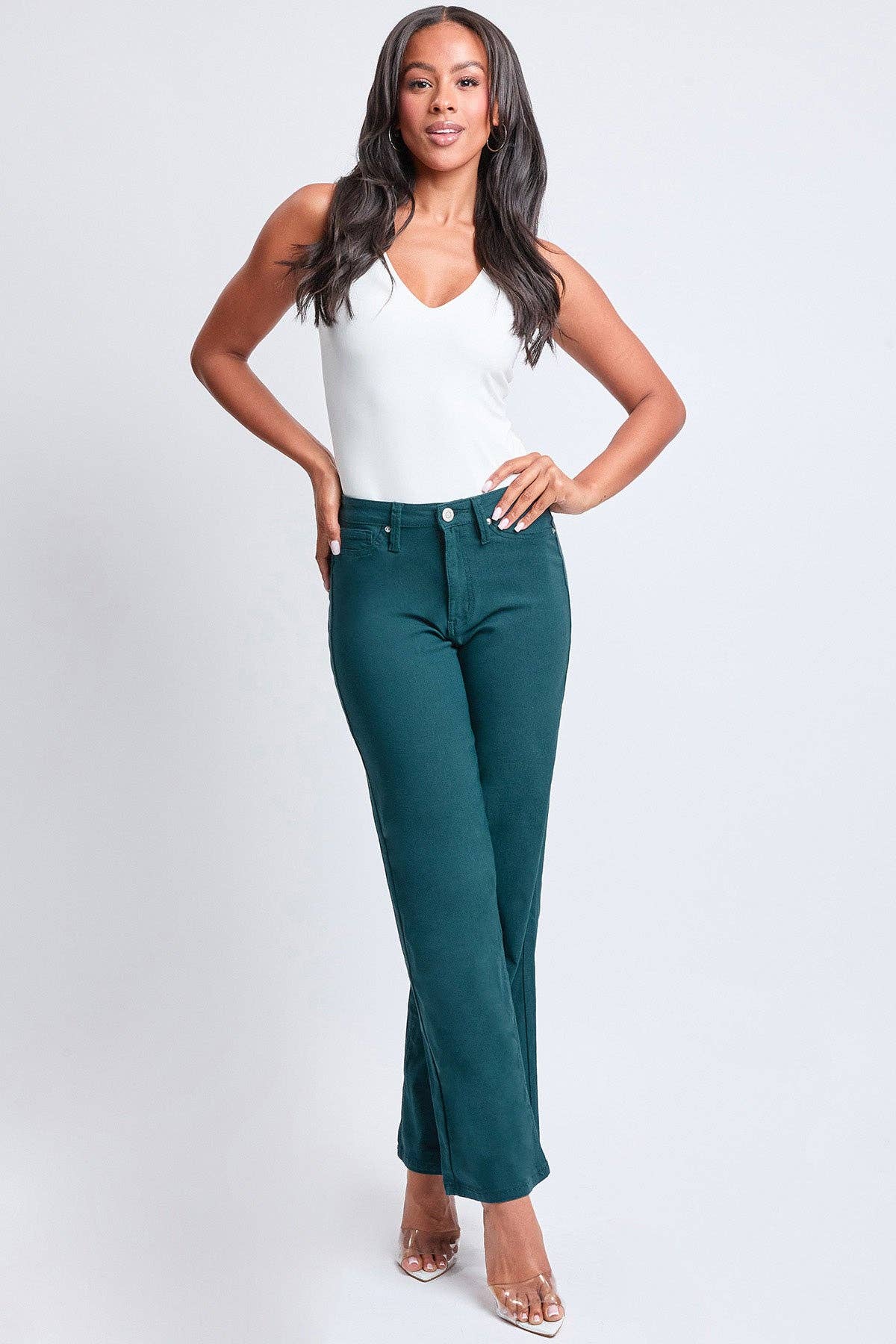 Hyperstretch High Rise Wide Leg-P183031