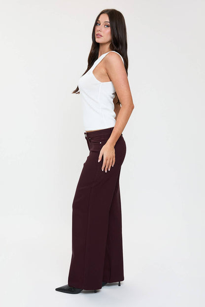 Hyperstretch High Rise Wide Leg-P183031