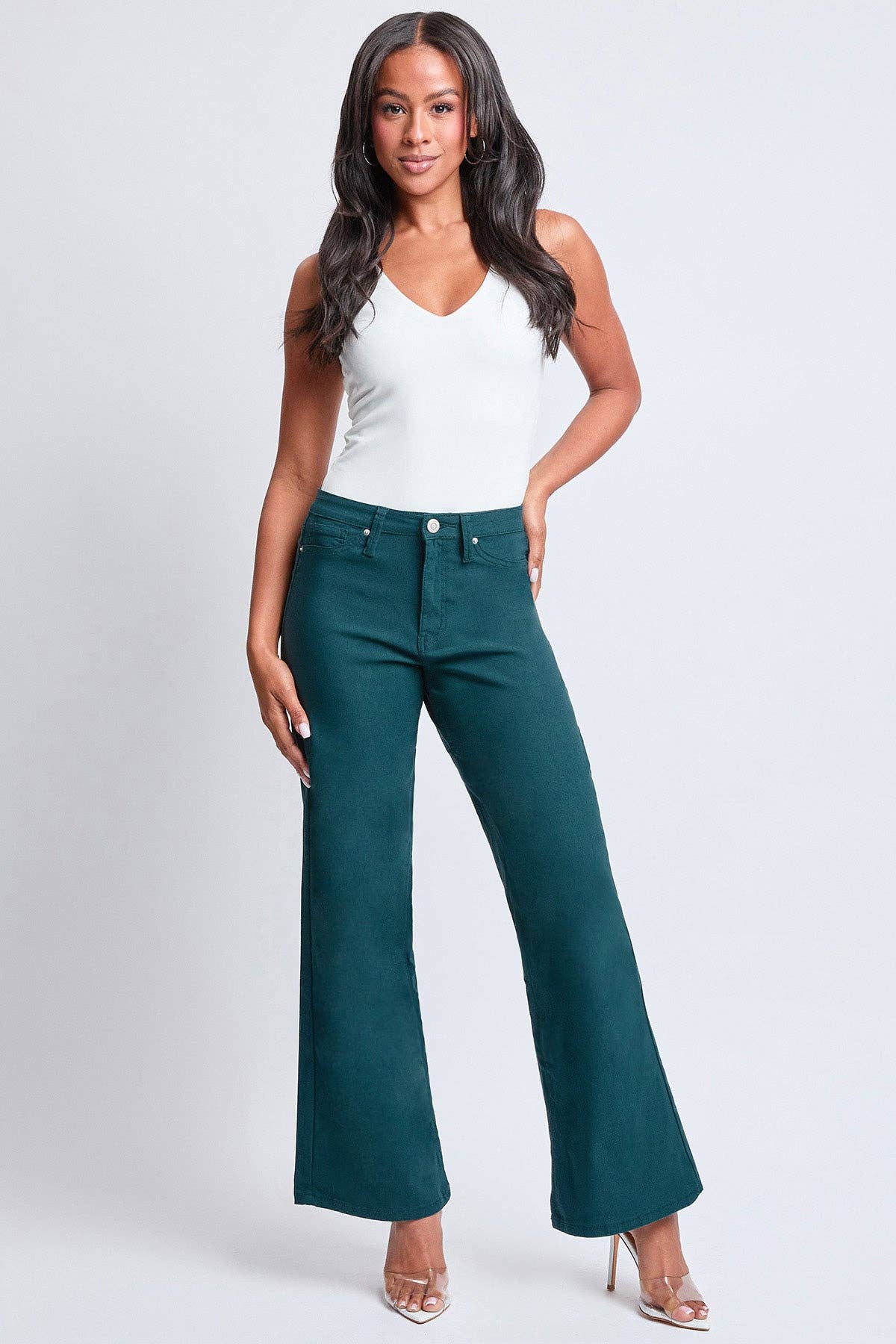 Hyperstretch High Rise Wide Leg-P183031
