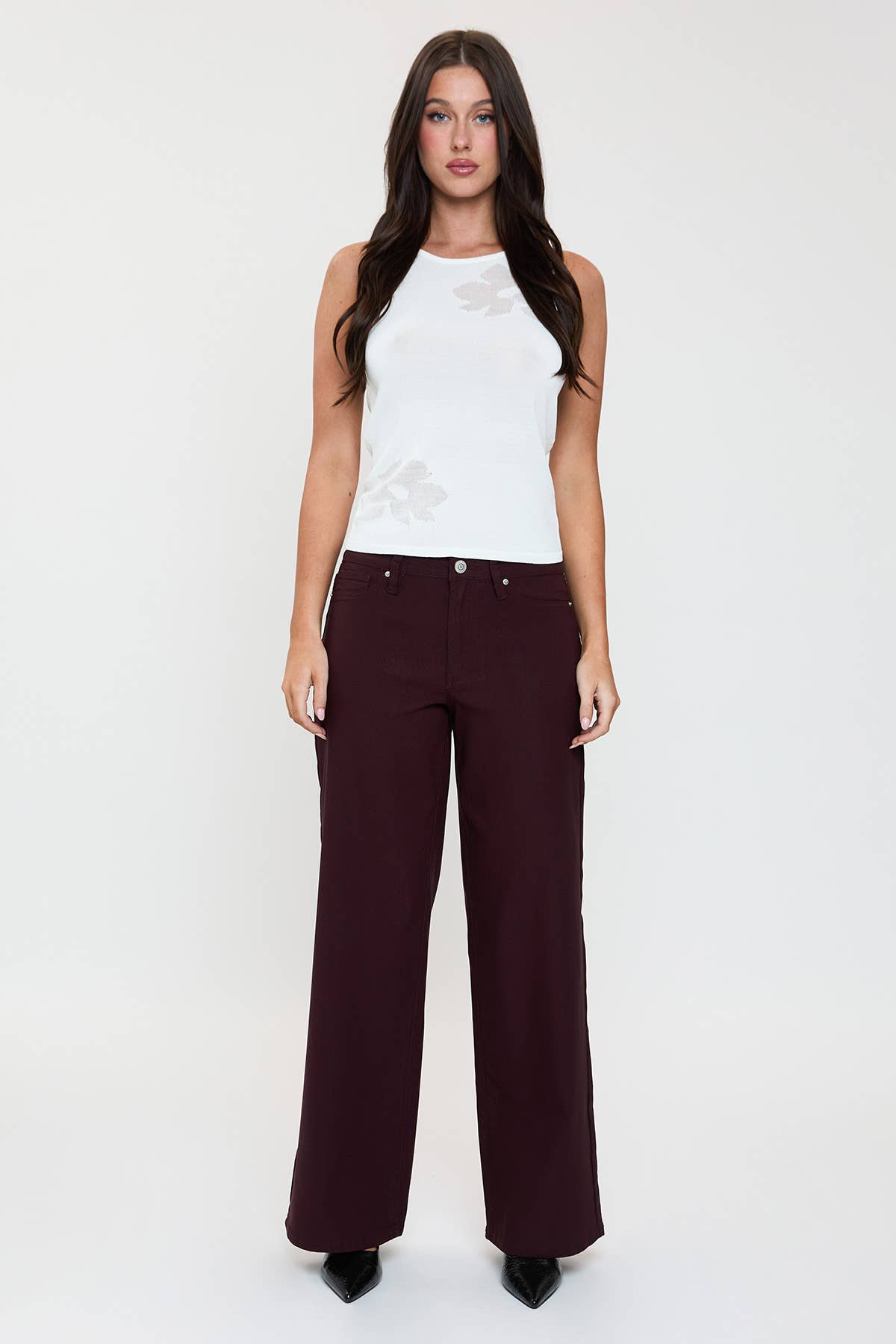 Hyperstretch High Rise Wide Leg-P183031