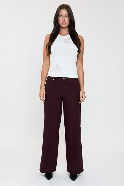 Hyperstretch High Rise Wide Leg-P183031